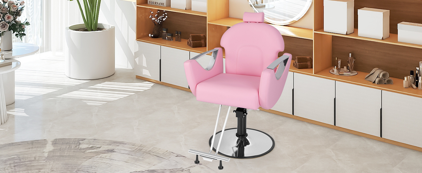 Reclining Salon Chair for Hair Stylist